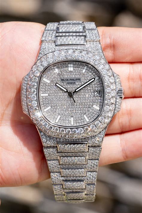 patek philippe nautilus rotor|Patek Philippe Nautilus full diamond.